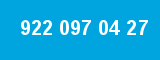 922 097 04 27 922 097 04 27